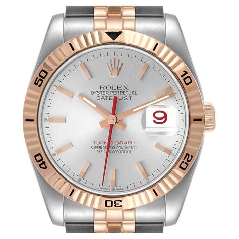 rolex turnograph acciaio oro rosa|rolex 116263.